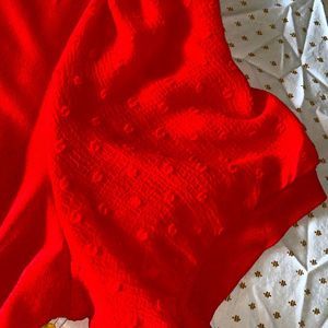 Ruffle mixed media top from CeCe